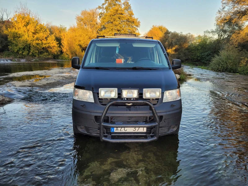 VW Transporter T5 TDI 2, 5 4x4, снимка 7 - Бусове и автобуси - 48081200