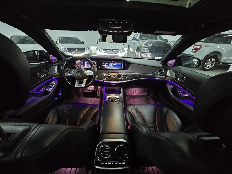 Mercedes-Benz S 560 AMG/4mat/3tv/Burm/Head-up/distr/panor/FULL/TOP!!!, снимка 9 - Автомобили и джипове - 50832856