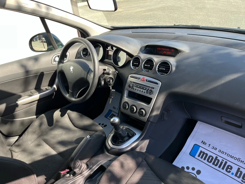 Peugeot 308 1.4i-95k.c., снимка 8 - Автомобили и джипове - 51582826