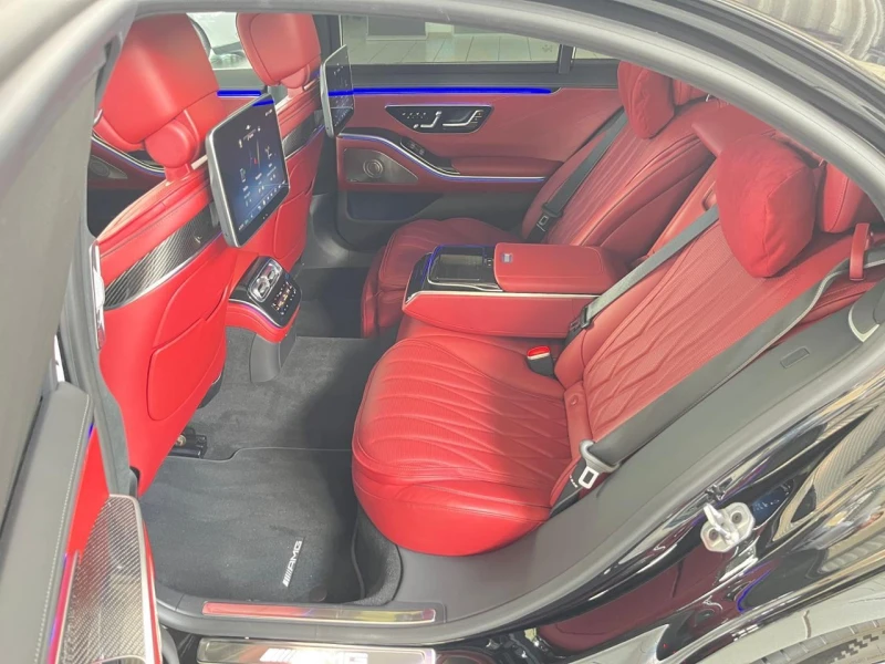 Mercedes-Benz S 63 AMG E-PERFORMANCE/LONG/CARBON/BURM/TV/HEAD UP/PANO/360, снимка 12 - Автомобили и джипове - 51856001