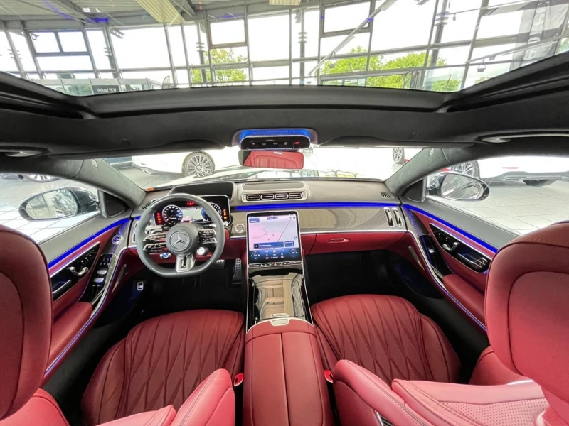 Mercedes-Benz S 63 AMG E-PERFORMANCE/LONG/CARBON/BURM/TV/HEAD UP/PANO/360, снимка 9 - Автомобили и джипове - 51856001