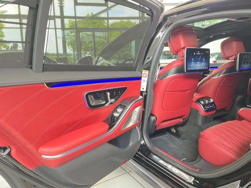 Mercedes-Benz S 63 AMG E-PERFORMANCE/LONG/CARBON/BURM/TV/HEAD UP/PANO/360, снимка 11 - Автомобили и джипове - 51856001