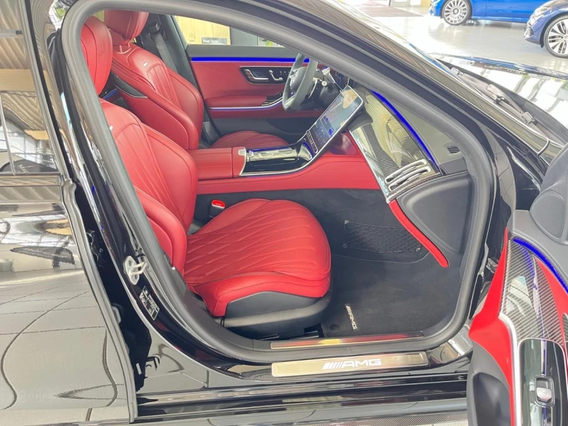 Mercedes-Benz S 63 AMG E-PERFORMANCE/LONG/CARBON/BURM/TV/HEAD UP/PANO/360, снимка 10 - Автомобили и джипове - 51856001