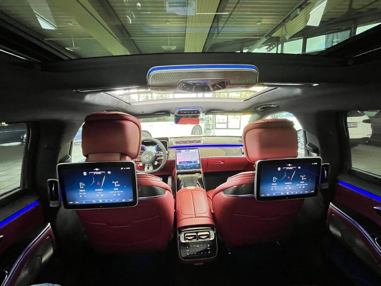 Mercedes-Benz S 63 AMG E-PERFORMANCE/LONG/CARBON/BURM/TV/HEAD UP/PANO/360 | Mobile.bg   13