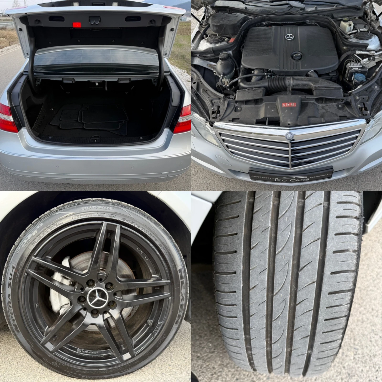 Mercedes-Benz E 250 CDI / LED / AVANTGARDE / KOJA / NAVI / XENON , снимка 17 - Автомобили и джипове - 53878279
