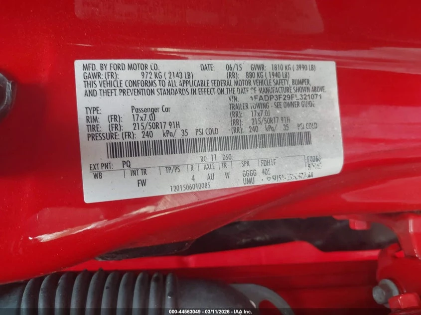 Ford Focus 2.0L I-4 DI, DOHC, VVT, 160HP Front Wheel Drive | Mobile.bg � ����������� 9