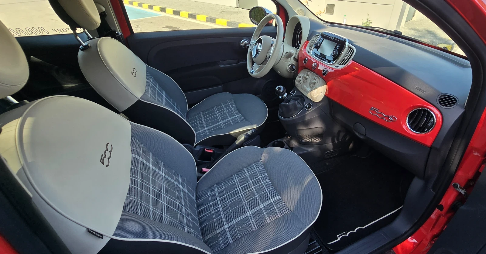 Fiat 500 1.2i 69к.с., снимка 6 - Автомобили и джипове - 55091656