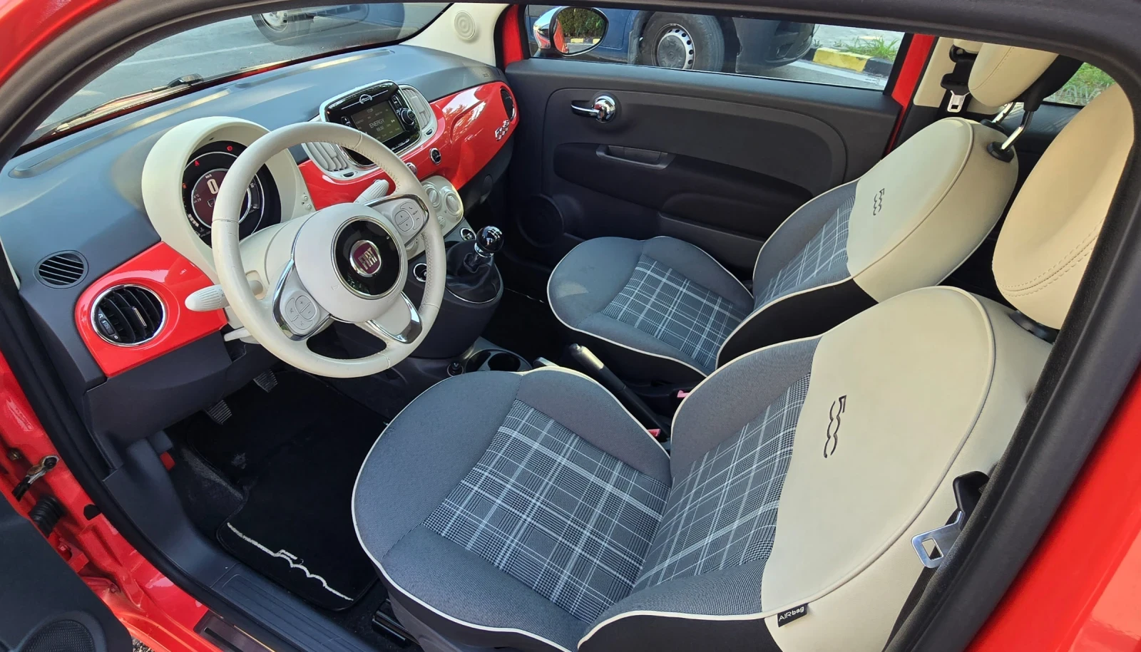 Fiat 500 1.2i 69к.с., снимка 5 - Автомобили и джипове - 55091656