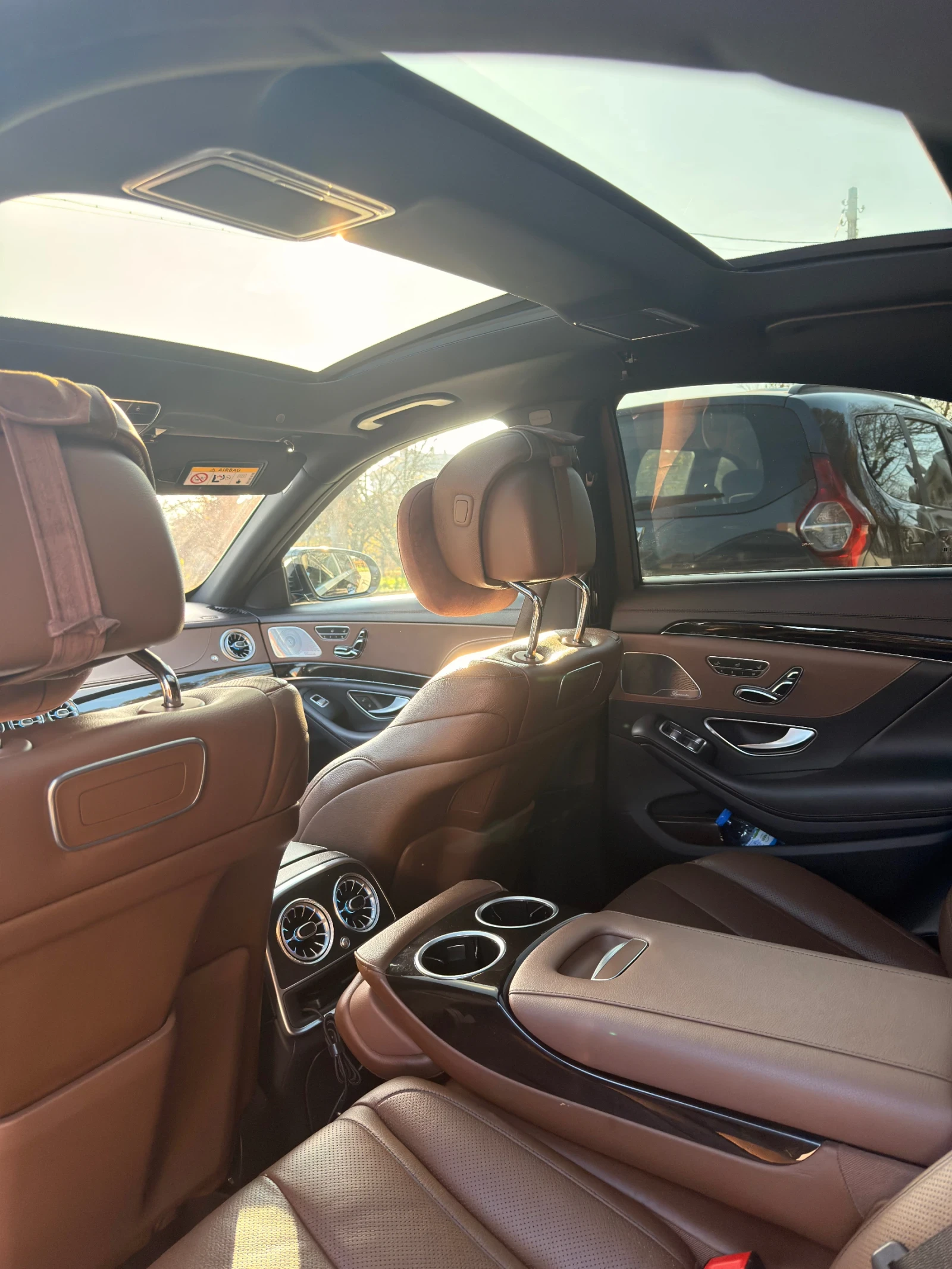 Mercedes-Benz S 350 4 Matic, Amg-line, 9G-tronic, Massage , снимка 12 - Автомобили и джипове - 55528412