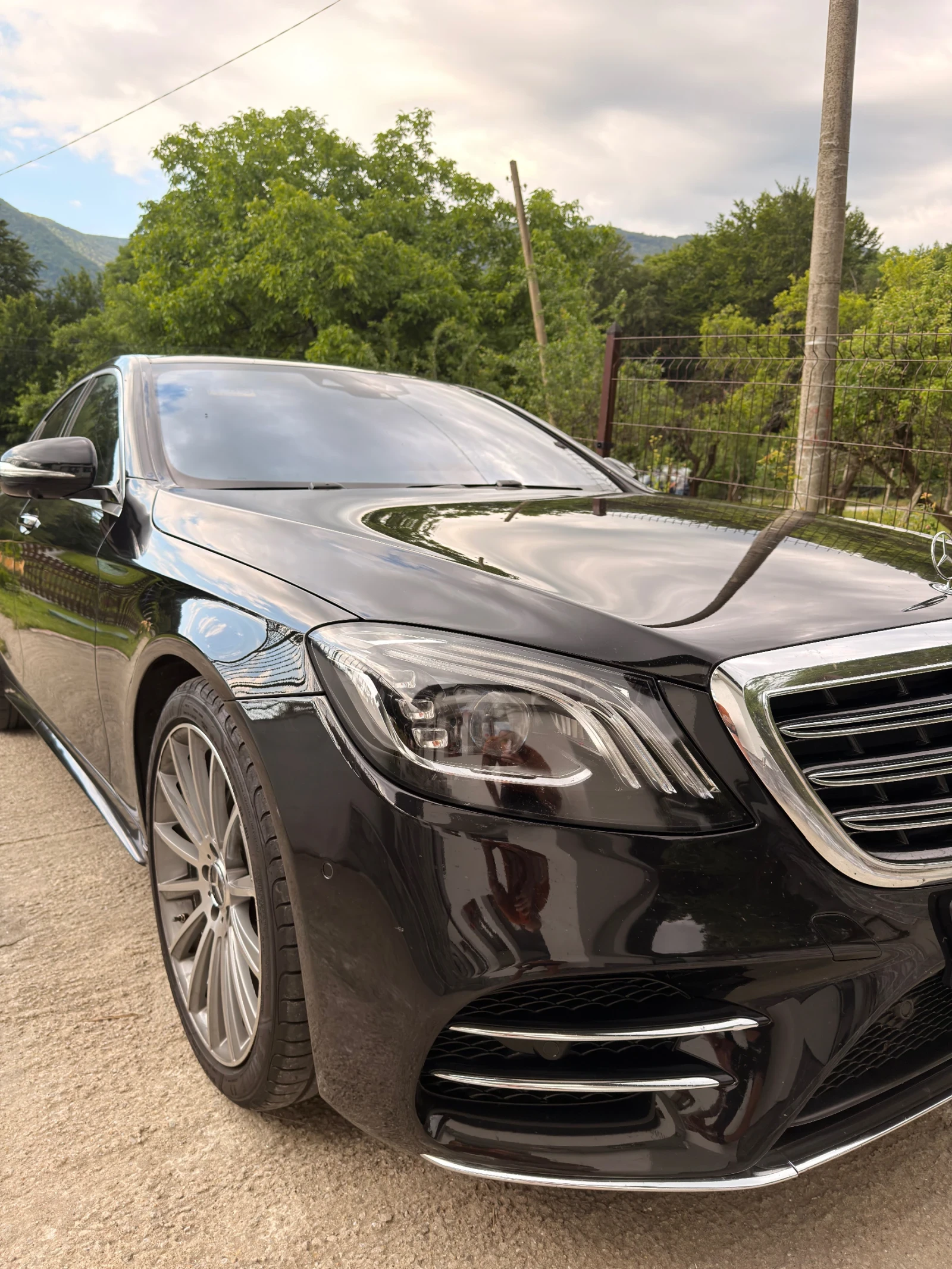 Mercedes-Benz S 350 4 Matic, Amg-line, 9G-tronic, Massage , снимка 3 - Автомобили и джипове - 55528412