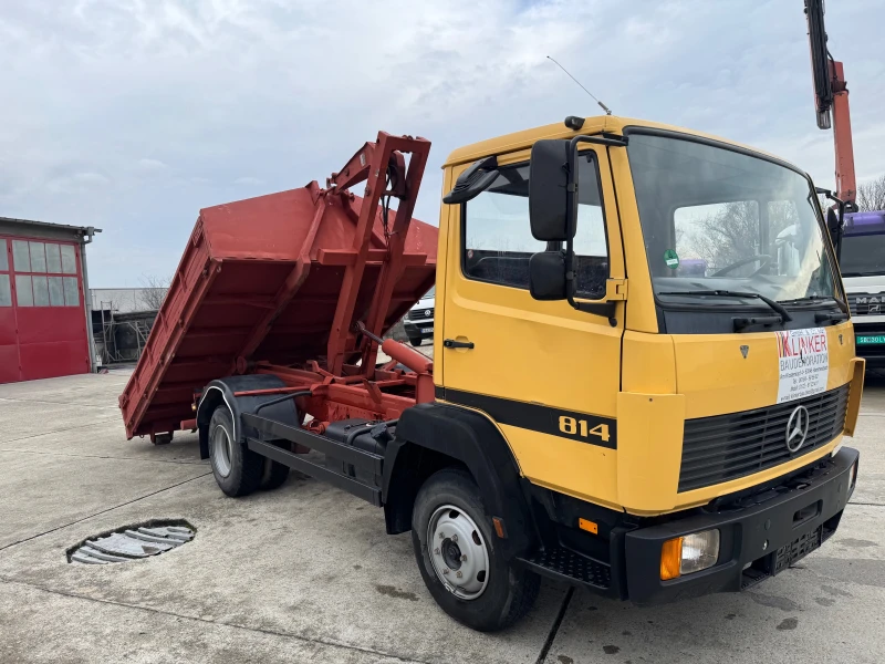 Mercedes-Benz 814 Мултилифт  4м, снимка 3 - Камиони - 53382978