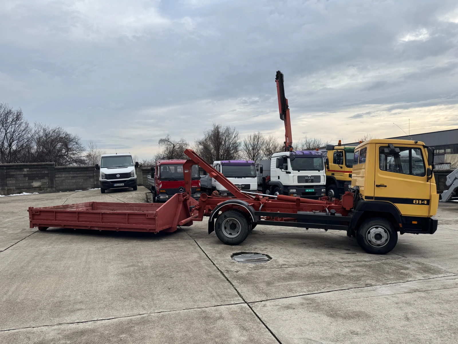 Mercedes-Benz 814 Мултилифт  4м - изображение 6