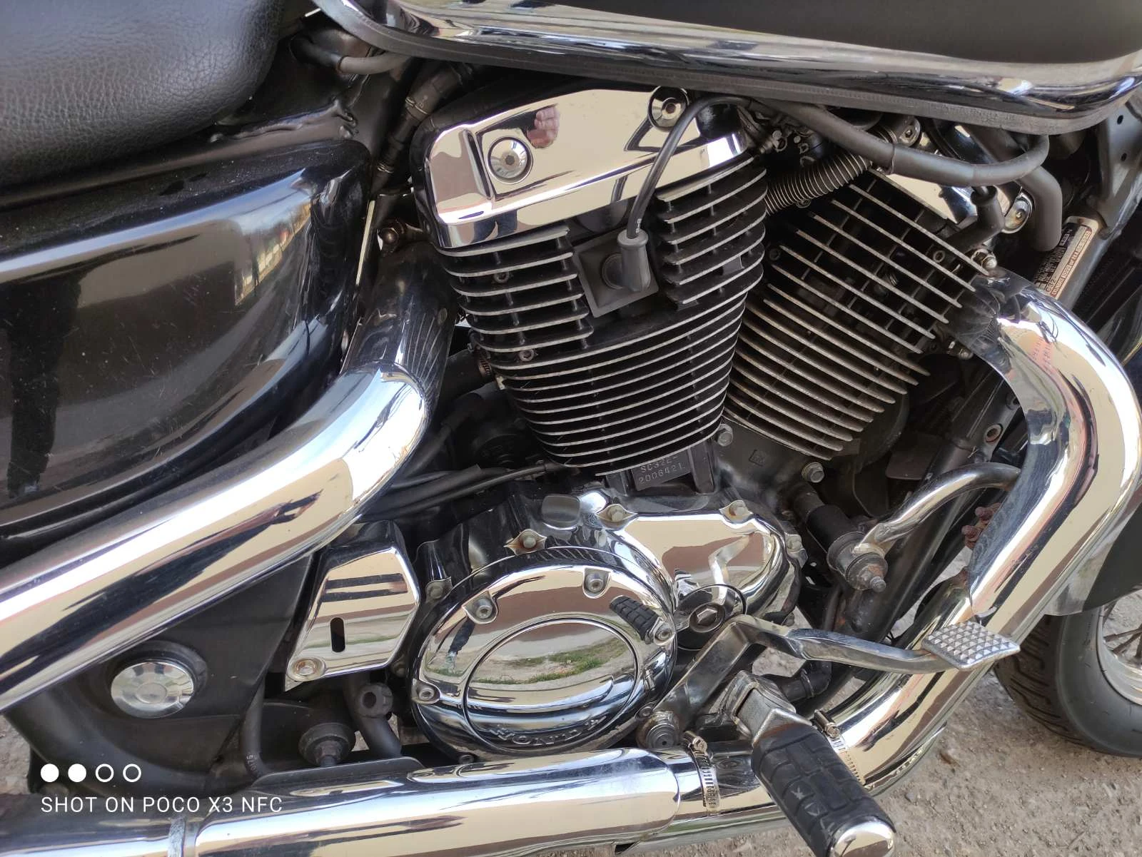 Honda Shadow C2 За категория А2, снимка 7 - Мотоциклети и мототехника - 53809841