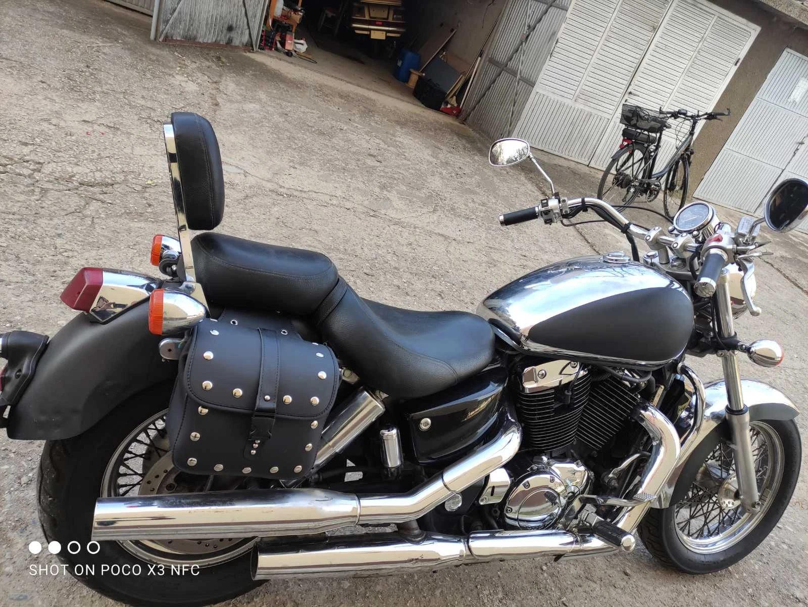 Honda Shadow C2 За категория А2, снимка 6 - Мотоциклети и мототехника - 53809841