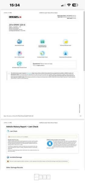 BMW 328 ALPINE WHITE * M PACK * ЧЕРВЕНА КОЖА * CARFAX *  - 14000 € / 27381.62 лв. - 53183283 7