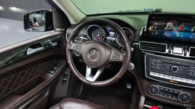 Mercedes-Benz GLS 500 4MATIC* КОЖА* ПОДГРЕВ* ОБДУХВ* BURMASTER* PANO* 36, снимка 12