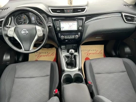 Nissan Qashqai 1.6DIG-T EURO 6/ПАНОРАМА/360* КАМЕРА/Нави/KEY LESS, снимка 14