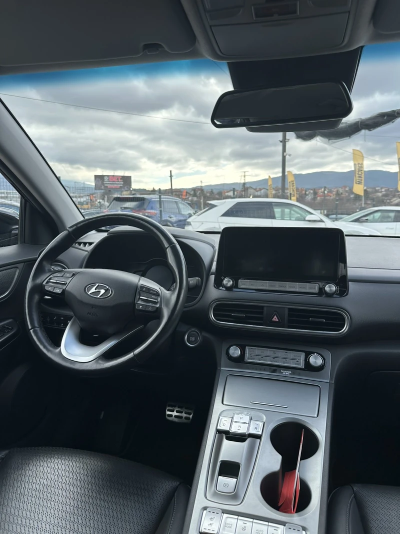 Hyundai Kona 64KWh/PREMIUM/SOH100%/BLUELINK/HEADUP/KRELL, снимка 7 - Автомобили и джипове - 52440209