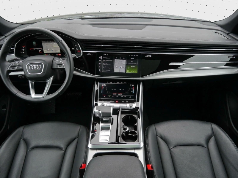 Audi Q8 50TDI* DISTR* PANO* HUD* 360CAM* S-LINE* KEYLESS* , снимка 13 - Автомобили и джипове - 53370120