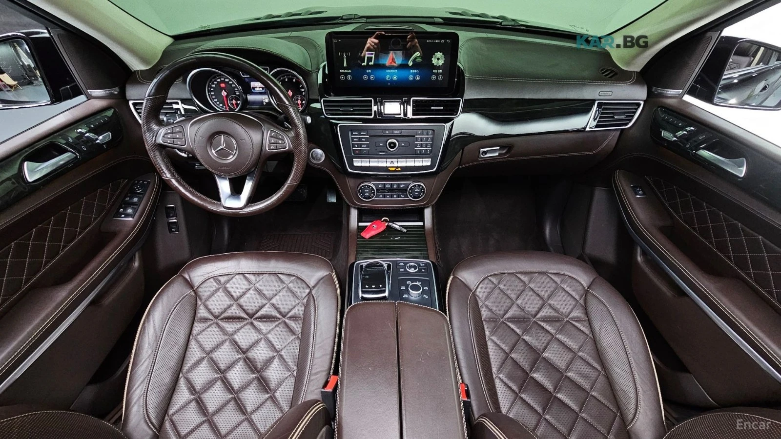 Mercedes-Benz GLS 500 4MATIC* КОЖА* ПОДГРЕВ* ОБДУХВ* BURMASTER* PANO* 36, снимка 7 - Автомобили и джипове - 54969902