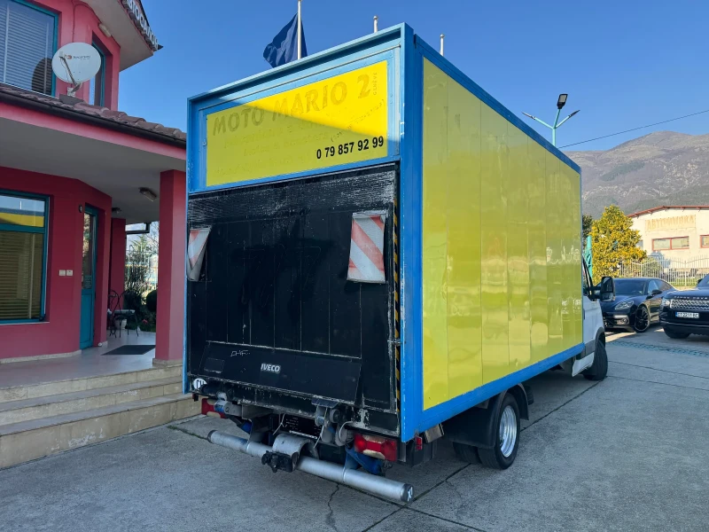 Iveco Daily 3.0HPI* 35C15* Климатик* Падащ борд* 4.40м фургон, снимка 7 - Бусове и автобуси - 52750661