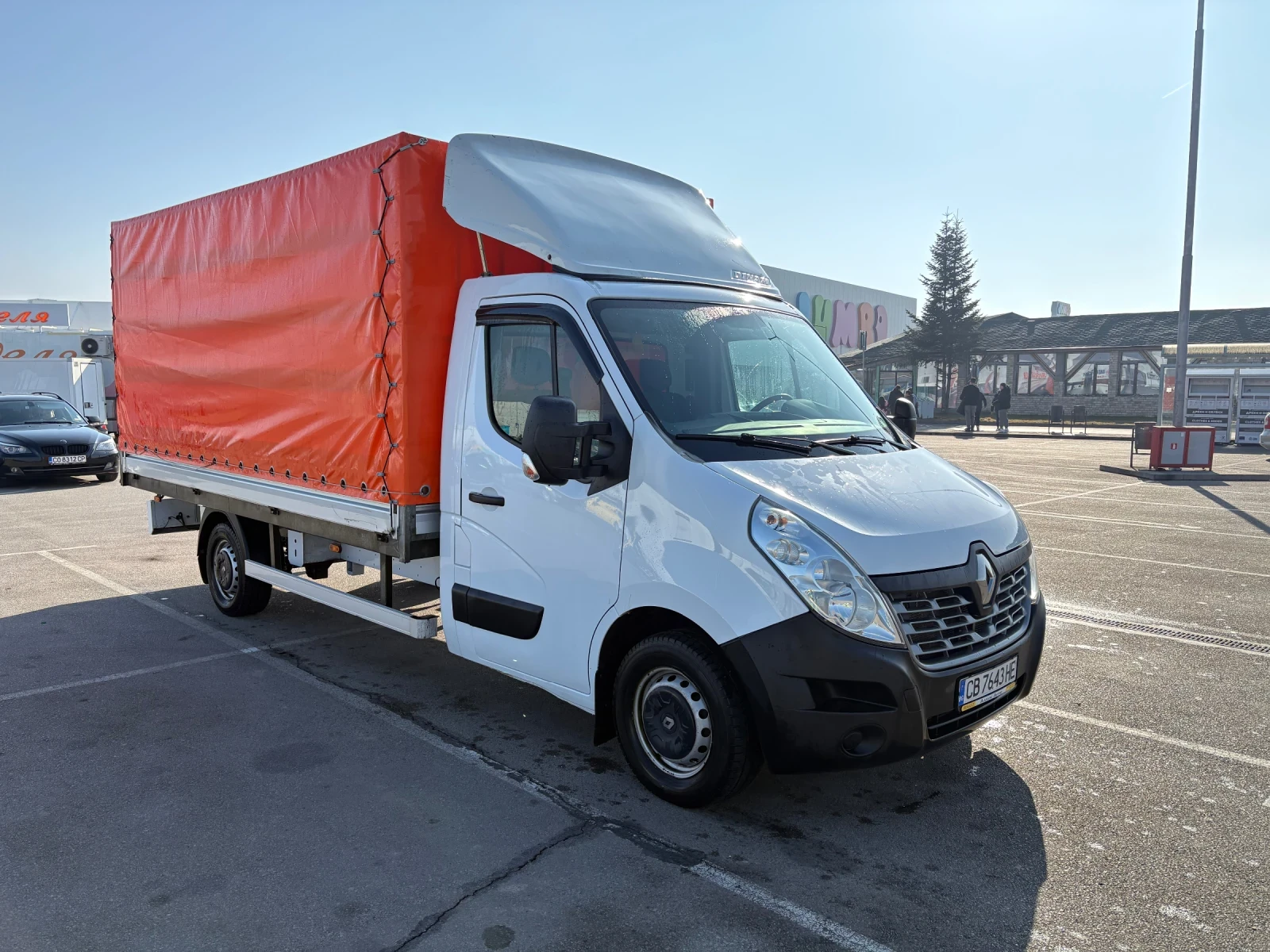 Renault Master Бордови с бризент - изображение 3