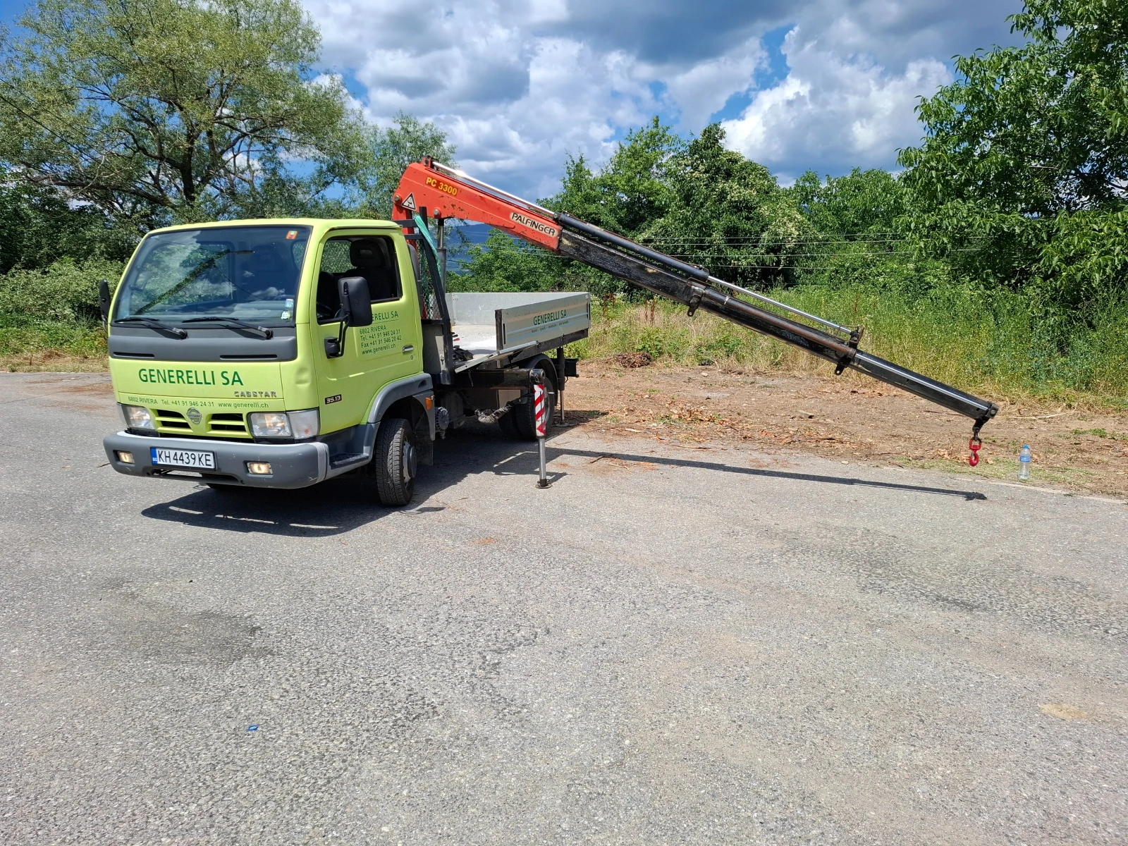 Nissan Capstar 35C13 кран