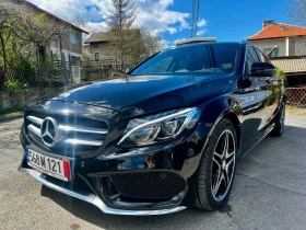 Mercedes-Benz C 250 AMG, Full led, напълно обслужен, 4х4, снимка 1