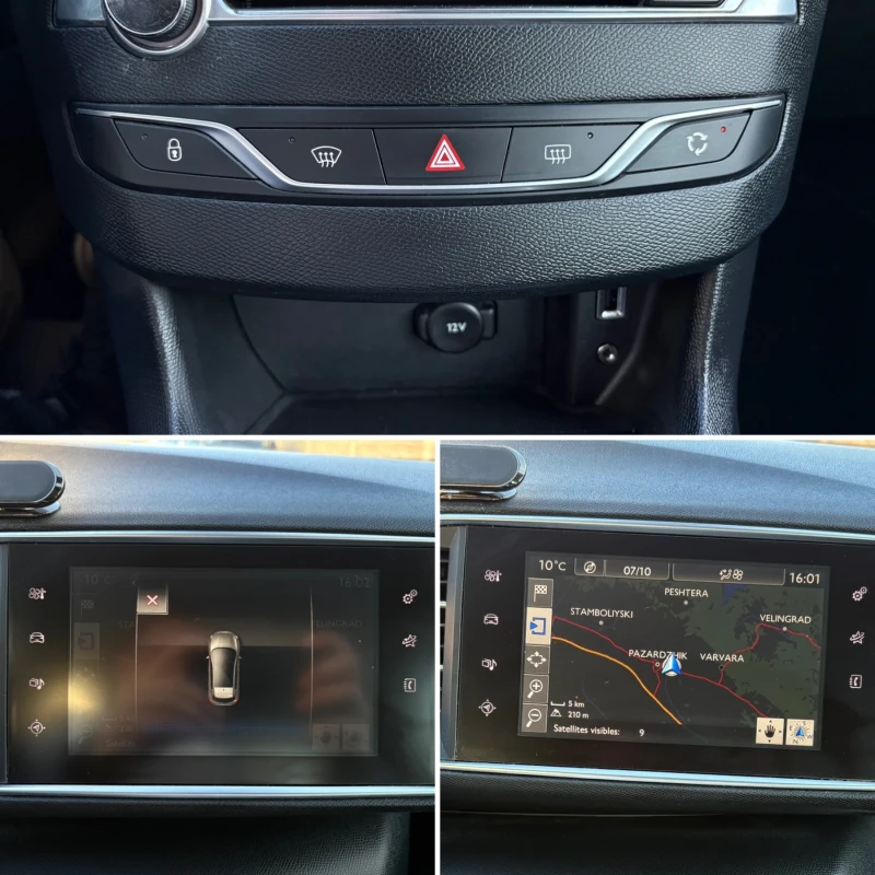 Peugeot 308 1.6 HDI Navi EURO6, снимка 13 - Автомобили и джипове - 52908007