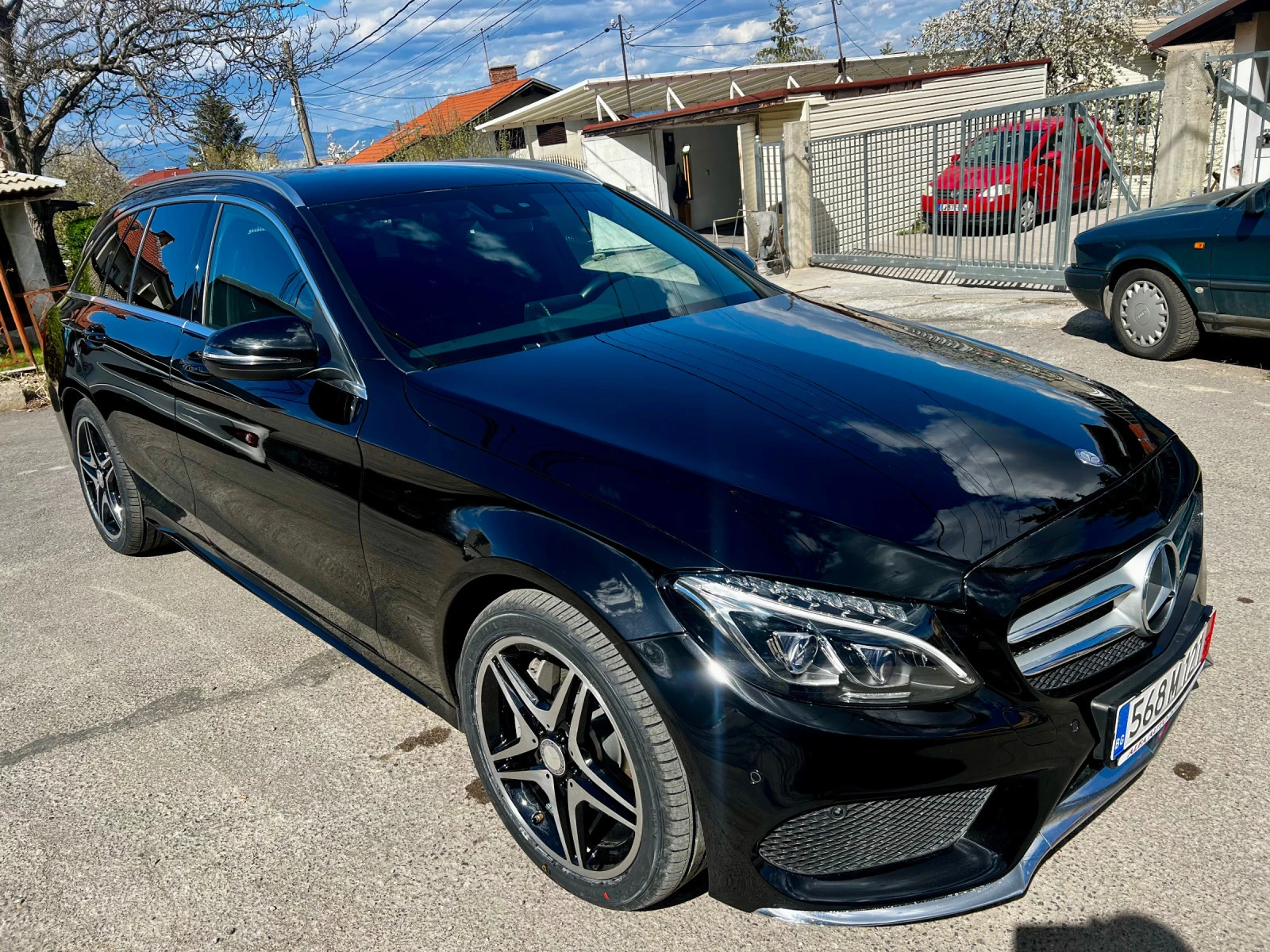 Mercedes-Benz C 250 AMG, Full led, напълно обслужен, 4х4 - изображение 3