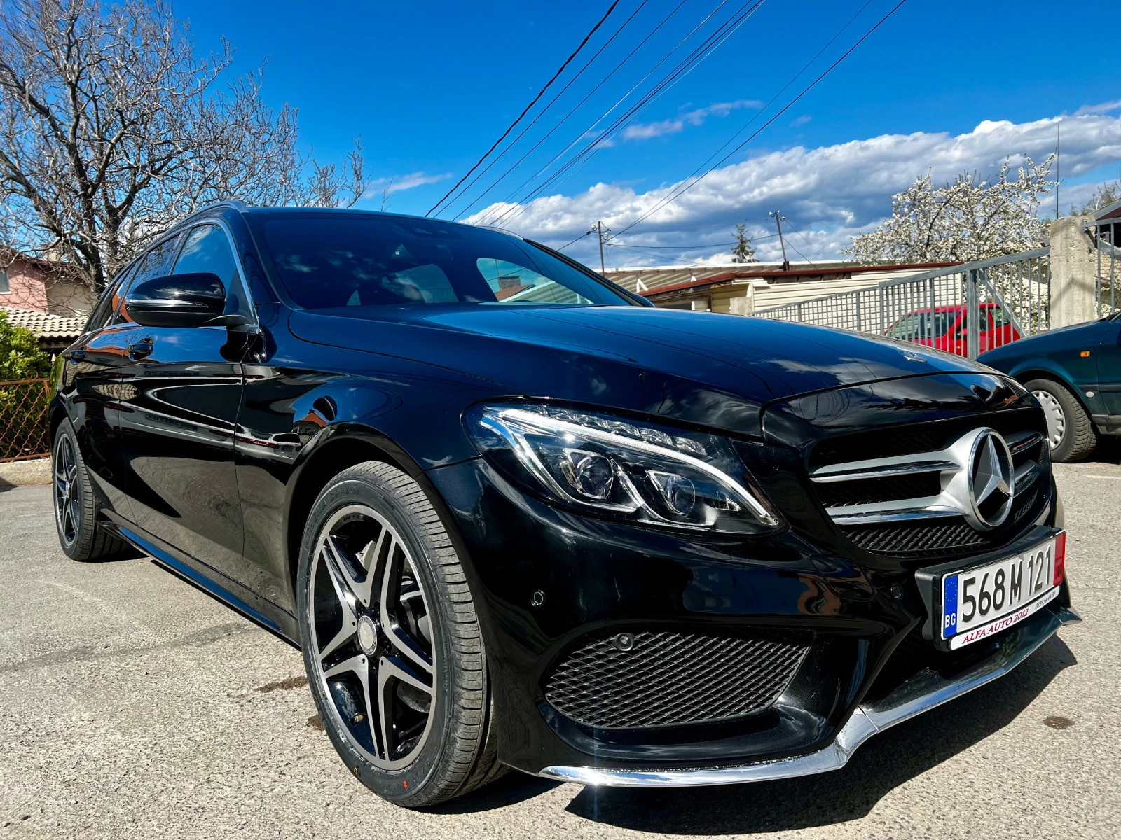 Mercedes-Benz C 250 AMG, Full led, напълно обслужен, 4х4 - изображение 2