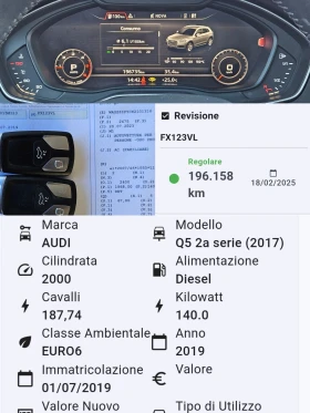 Audi Q5 40TDI/QUATTRO/190кс./LED/NDVI/БЛУТУТ/EURO 6B/ТОП - 43900 лв. - 53692421 | Car24.bg