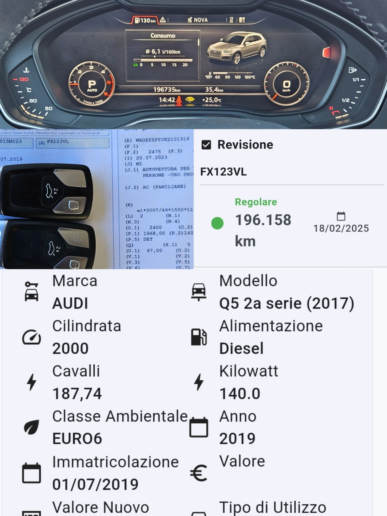 Audi Q5 40TDI/QUATTRO/190кс./LED/NDVI/БЛУТУТ/EURO 6B/ТОП | Mobile.bg — изображение 12