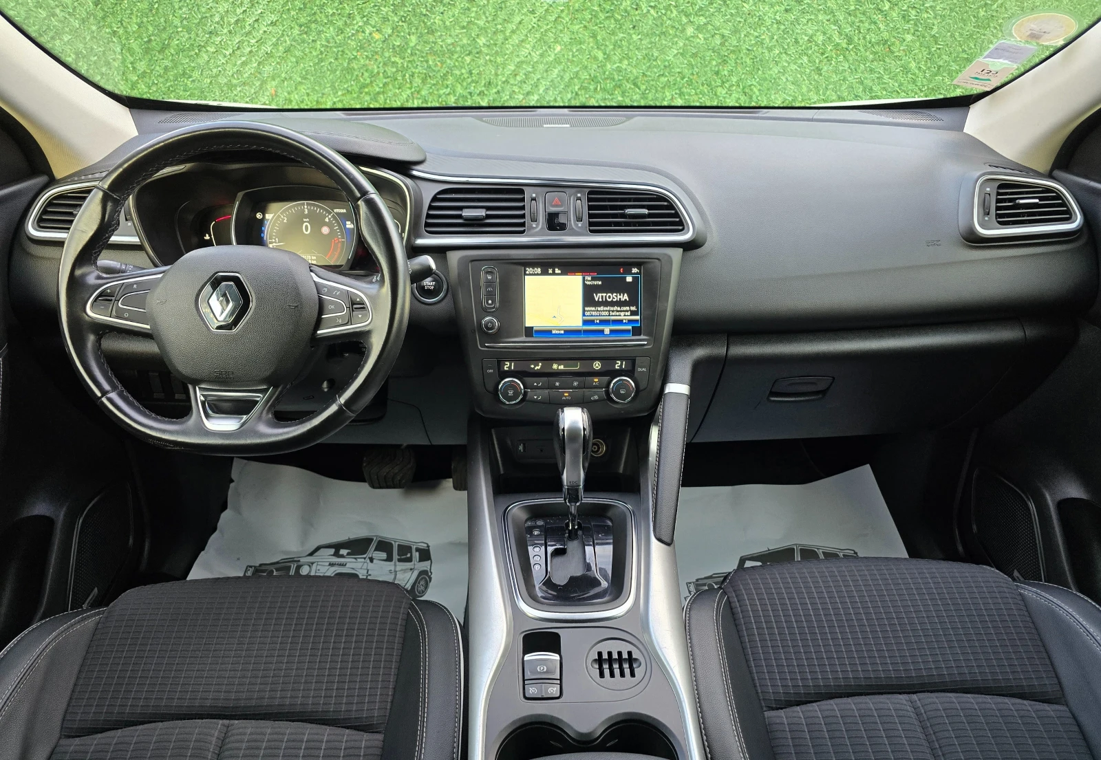 Renault Kadjar 1.5dci* 110кс* LЕвро-6* 87000км* AUTOMATIC, снимка 12 - Автомобили и джипове - 55226037