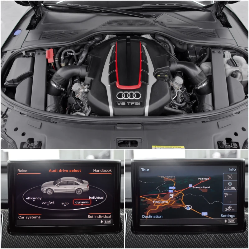 Audi S8 Matrix* 2017* Керамика, снимка 17 - Автомобили и джипове - 51222765