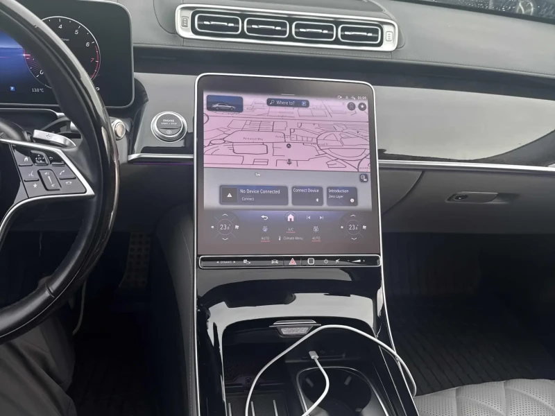 Mercedes-Benz S 580 | 4MATIC| BURMESTER| NAPPA| PANO| HUD| ОБДУХВАНЕ, снимка 8 - Автомобили и джипове - 53496169