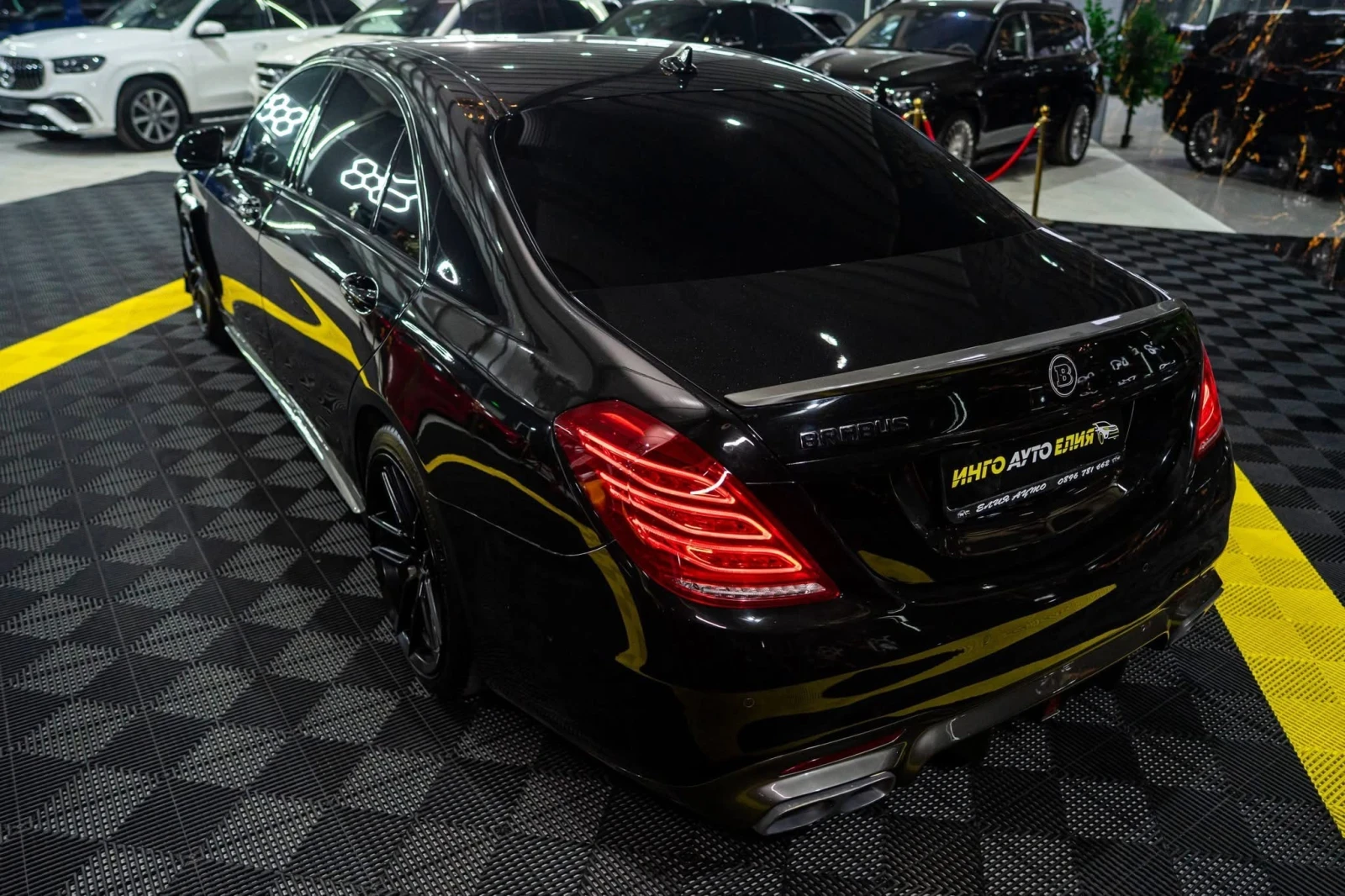 Mercedes-Benz S 350 D LONG FULL BRABUS PACK BURM 360 ������ 100% | Mobile.bg � ����������� 7