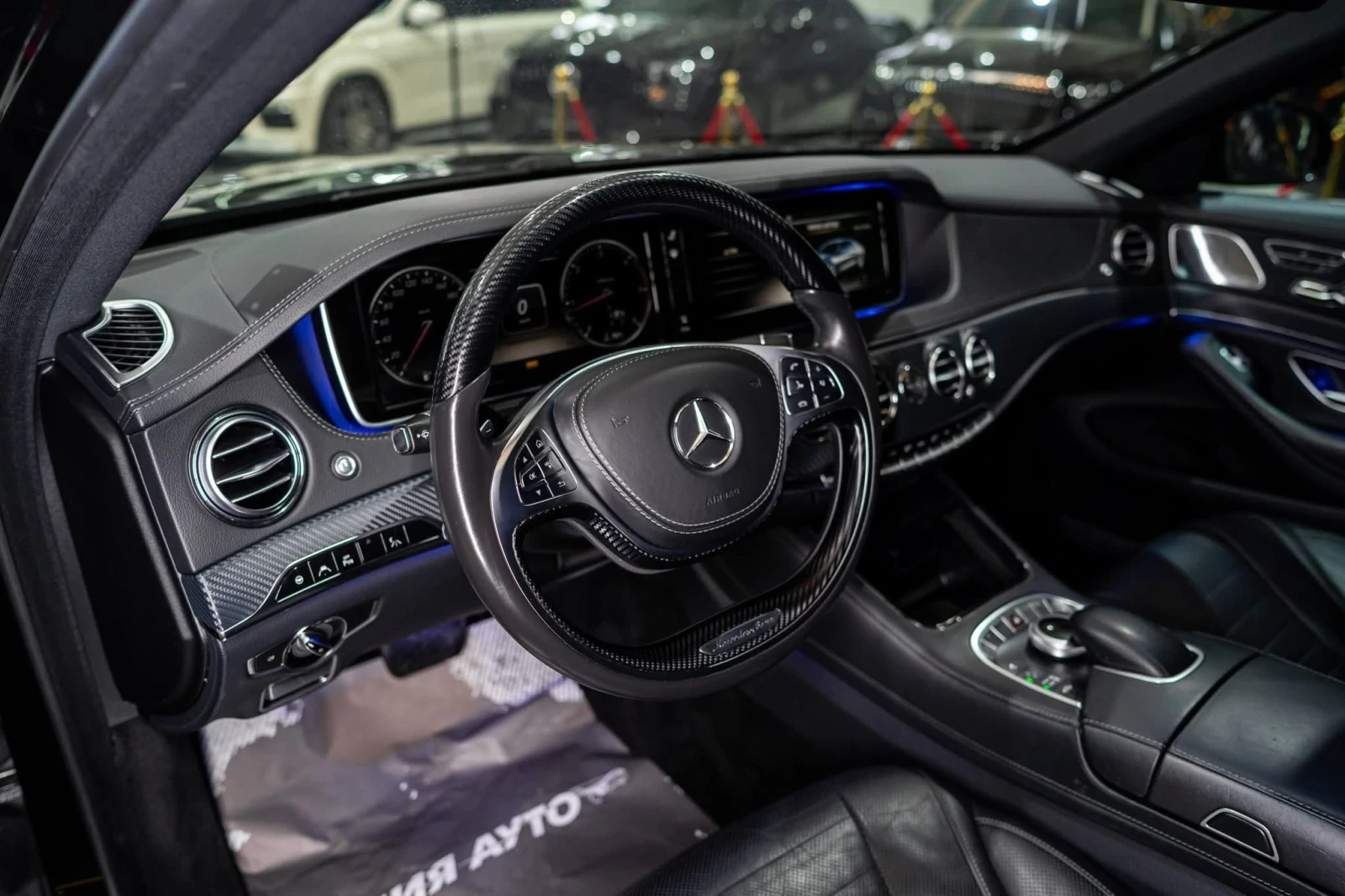 Mercedes-Benz S 350 D LONG FULL BRABUS PACK BURM 360 ������ 100% | Mobile.bg � ����������� 12