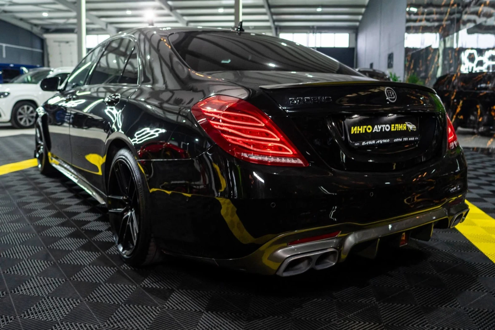 Mercedes-Benz S 350 D LONG FULL BRABUS PACK BURM 360 ������ 100% | Mobile.bg � ����������� 6