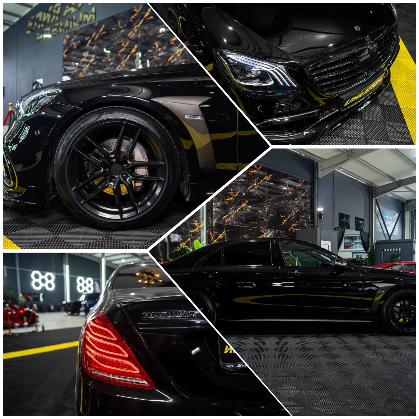 Mercedes-Benz S 350 D LONG FULL BRABUS PACK BURM 360 ������ 100% | Mobile.bg � ����������� 17