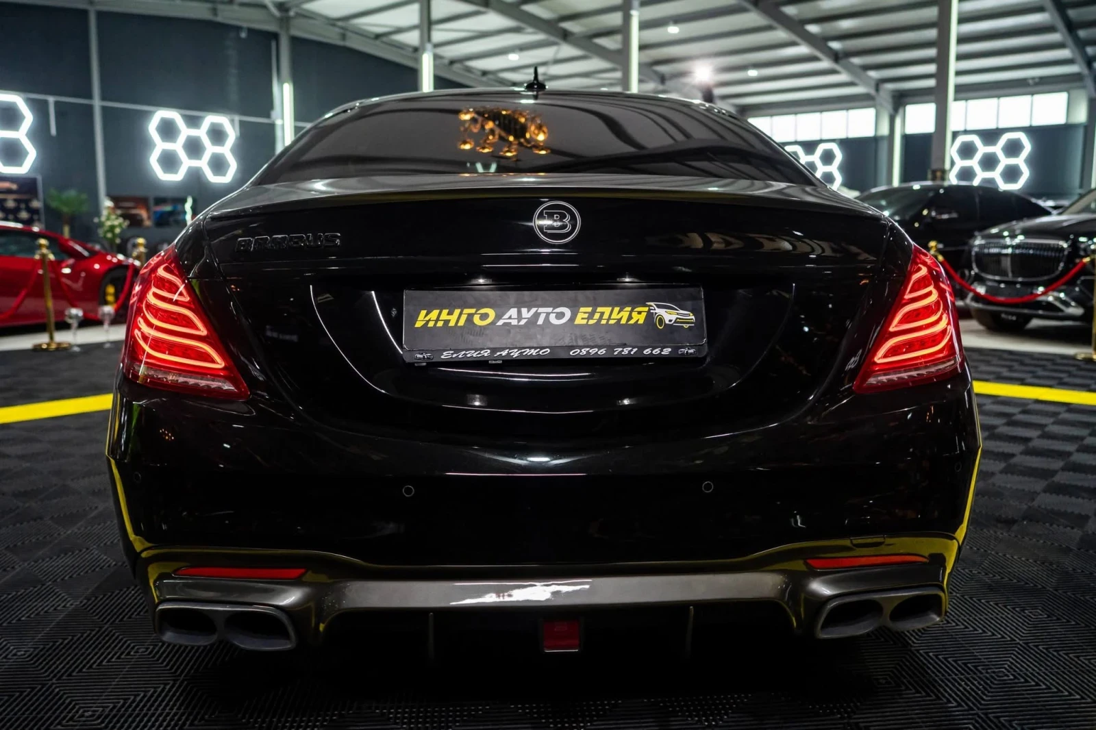 Mercedes-Benz S 350 D LONG FULL BRABUS PACK BURM 360 ������ 100% | Mobile.bg � ����������� 8