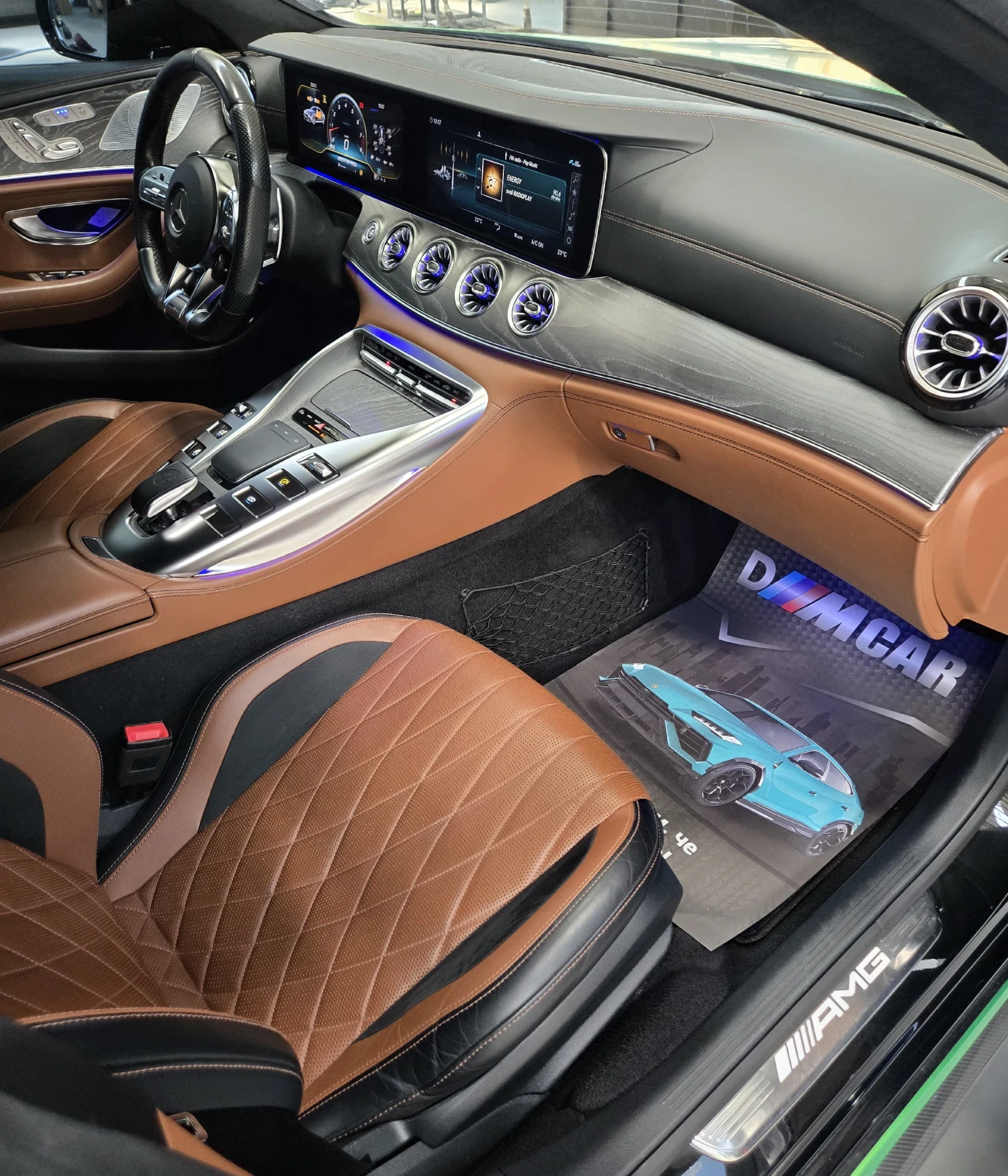 Mercedes-Benz AMG GT BRABUS 800* CARBON* 63S* , снимка 11 - Автомобили и джипове - 54840442