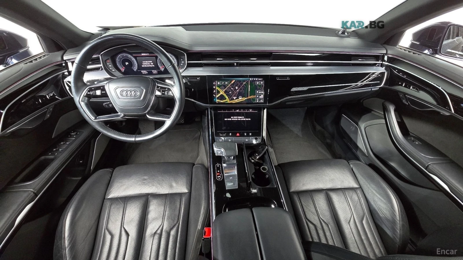 Audi A8 LWB* QUATTRO* ОБДУХВАНЕ* 360* КАМЕРИ* МАСАЖИ* , снимка 6 - Автомобили и джипове - 54864181