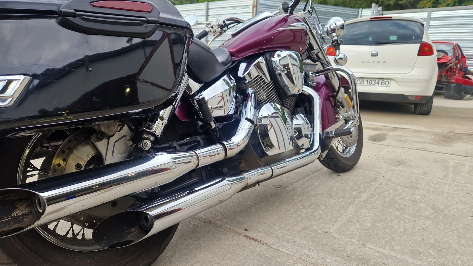 Honda Vtx 1300s, снимка 10 - Мотоциклети и мототехника - 55984489
