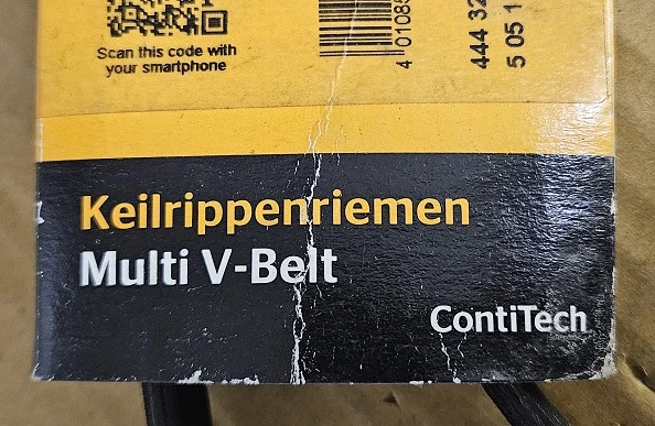 Пистов ремък Continental 4PK 1102 ELAST Fiat Ducato Peugeot Boxer Citroen Jumper, снимка 3 - Части - 53541794