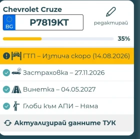 Chevrolet Cruze, снимка 2