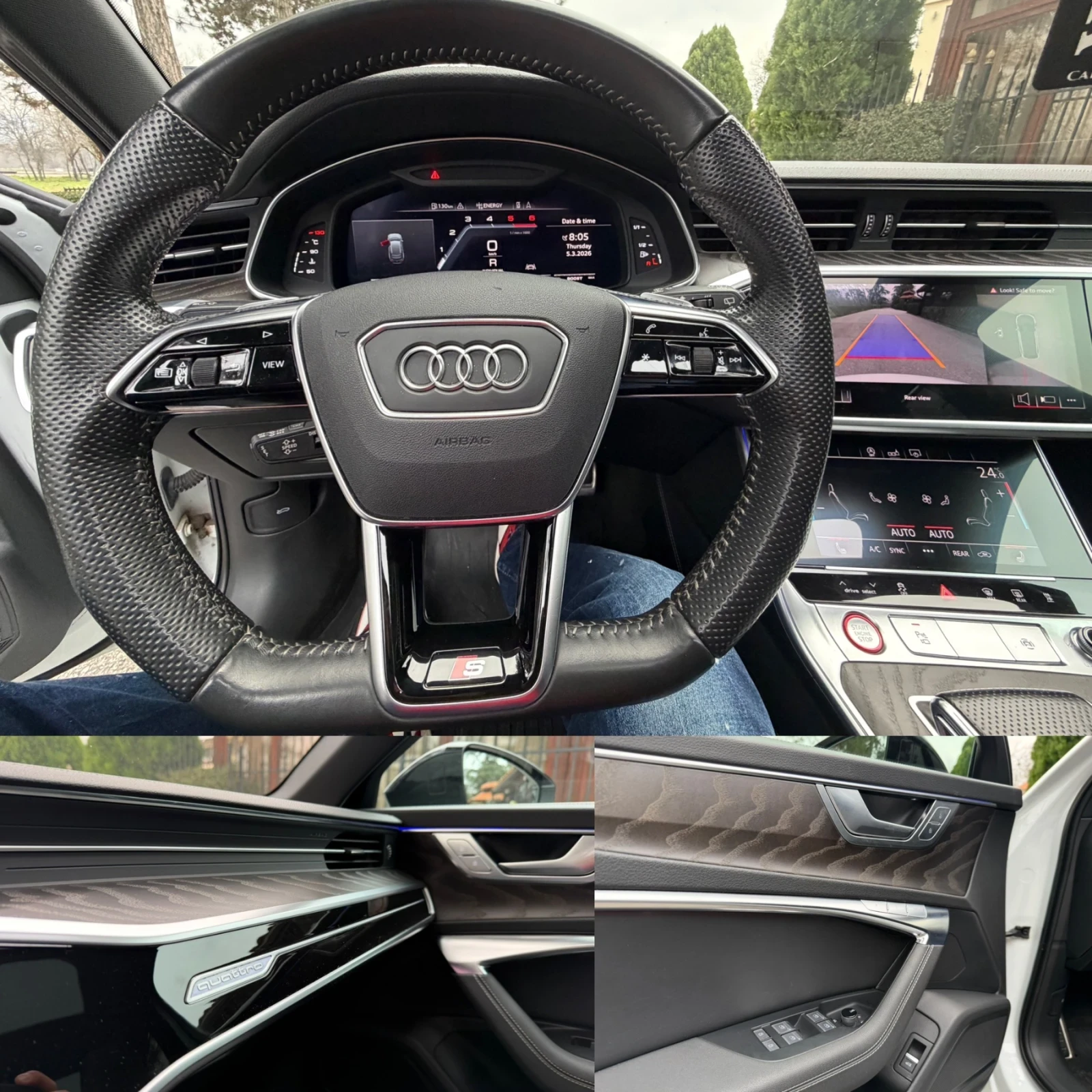 Audi S6 Full-УНИКАТ!!!, снимка 11 - Автомобили и джипове - 53716897