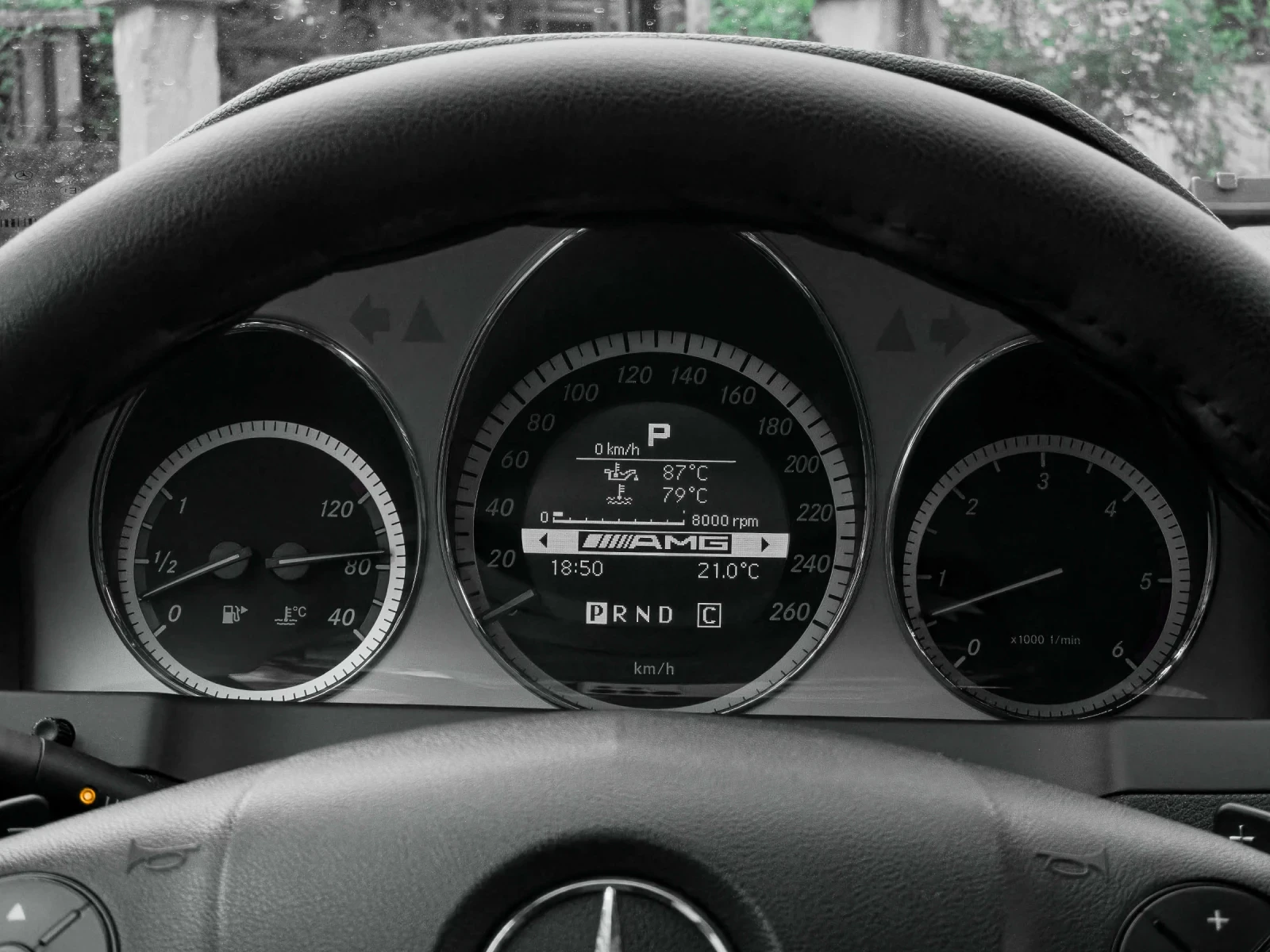 Mercedes-Benz C 350 Mercedes C350 4matic AMG pac, NAVI, Кожа, 2ключа, снимка 9 - Автомобили и джипове - 54908748