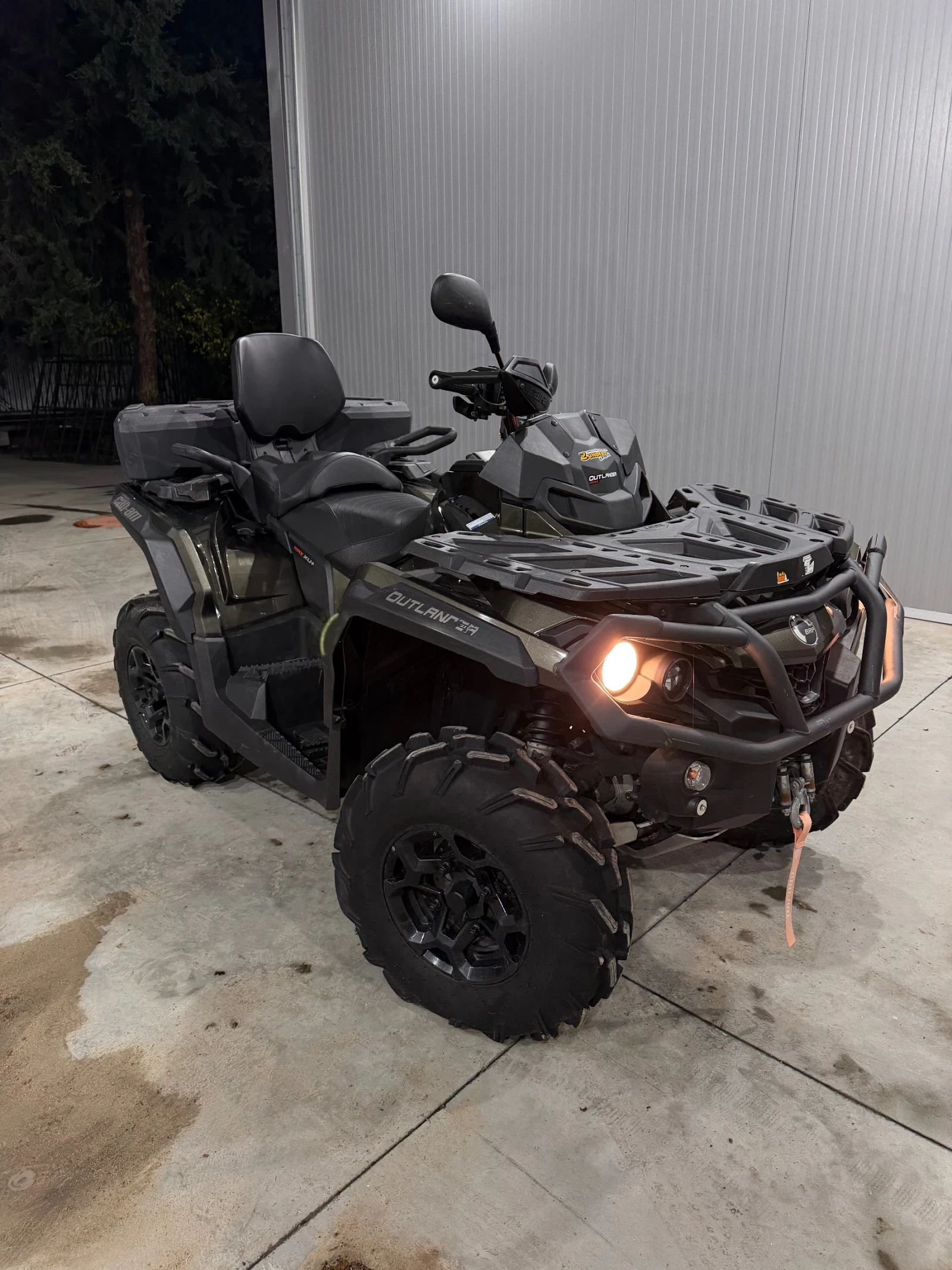 Can-Am Outlander Подгреви, куфари, метални брони - изображение 2