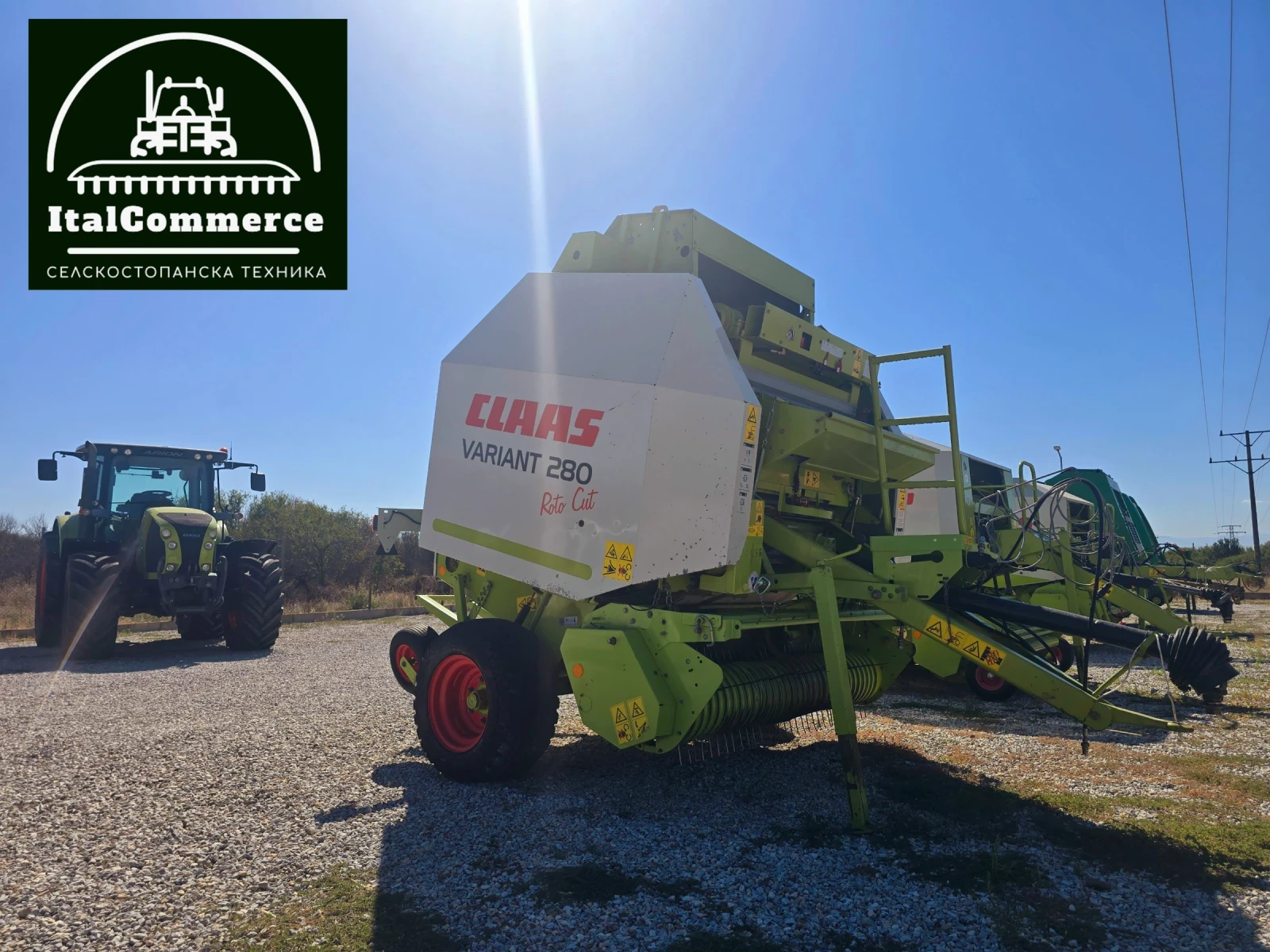 Балировачка Claas Variant 280 ROTO CUT - Ножове - изображение 2